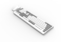 Keyboard & Mouse Nirkabel Acer OKB0A0 2.4GHz Combo LED Backlit Mini Gaming untuk Bekerja