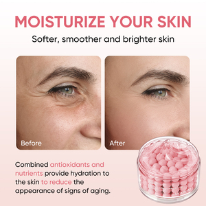 Crema Humectante en Cápsulas con Colágeno PDRN y ADN de Salmón OEM ODM, Reparación de la Piel, Brillo, Gel Coreano para el Cuidado de la Piel, Crema en Cápsulas Rosadas - Product Image 5