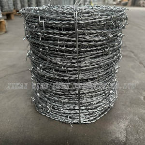 Pagar kawat berduri galvanis, 100m 250m 500m <span class=keywords><strong>1.6mm</strong></span> kawat berduri harga per rol - Product Image 3