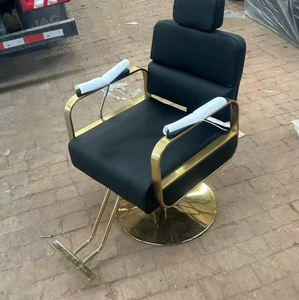 Sillón de Peluquería Reclinable, Silla de Estilista con Elevación Giratoria, Especial para Salón, para Cortar, Planchar, Teñir y Afeitar el Cabello - Product Image 3