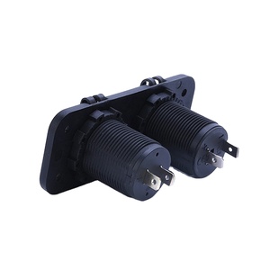 Welfnobl 12V kép USB xe Thuốc lá nhẹ hơn ổ cắm điện 3.1A USB Adapter sạc + không thấm nước Ổ cắm điện - Product Image 4