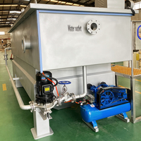 Équipement de traitement des eaux usées par flottation à air dissous DAF système de Filtration de boîte de vitesses d'usine d'eaux usées paquet de récipient à pression de noyau
