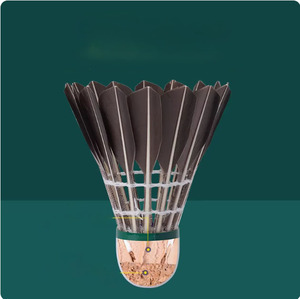 Volante de Bádminton de Plumas de Ganso Multicapa de Alta Durabilidad para Entrenamiento Profesional y Uso Deportivo - Product Image 4
