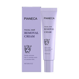 Crème dépilatoire de marque privée pour peaux sensibles, crème dépilatoire formule douce crème dépilatoire visage lèvres poils visage - Product Image 2