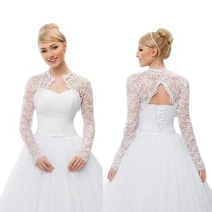 Robe de mariée QUEENS GOWN, élégante robe de mariée <span class=keywords><strong>ivoire</strong></span>, accessoires de robe de mariée détachables, boleros de mariée - Product Image 1