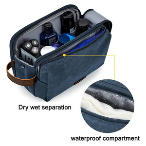 Trousse de toilette de voyage multi-poches résistante à l'eau pour accessoires de <span class=keywords><strong>rasage</strong></span> et articles de toilette - Product Image 3