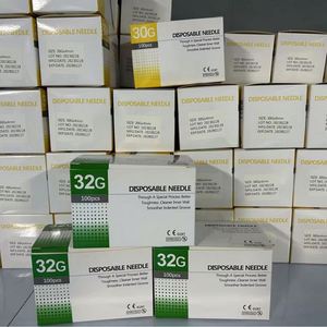 <span class=keywords><strong>Agujas</strong></span> Hipodérmicas Desechables para <span class=keywords><strong>Mesoterapia</strong></span> <span class=keywords><strong>30G</strong></span> 32G 34G, Cánulas Hipodérmicas para <span class=keywords><strong>Mesoterapia</strong></span>, 100 Unidades por Caja - Product Image 6