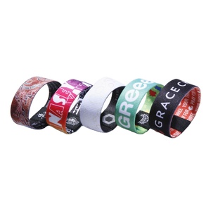 Floridgift-<span class=keywords><strong>Bracelet</strong></span> élastique pour enfants, échantillon gratuit, en <span class=keywords><strong>tissu</strong></span> tissé personnalisé, en Polyester, pour <span class=keywords><strong>Festival</strong></span> - Product Image 6