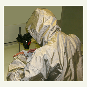 Tela Metálica Conductora de Fibra, Protección Contra la Radiación, Tela de Protección EMF RFID de Níquel y Cobre, para Ropa, Faldas, Bolsos y Chaquetas - Product Image 1