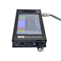 HT00L SDR-V5 Analisis Gelombang Pendek CW/AM/SSB/FM/WFM Penerima Radio SDR dengan LCD IPS 4,3 inci dan Demodulasi Digital DSP
