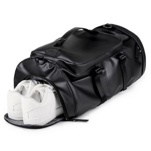 Sacs de sport personnalisés de grande capacité, imperméables, en PU, sacs à dos, sacs de voyage pour le fitness et les sports, avec compartiment à chaussures - Product Image 4