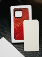 Boîte d'Emballage de Coque de Téléphone en Bagasse à Matériaux Écologiques, Emballage en Pulpe Moulée Personnalisable