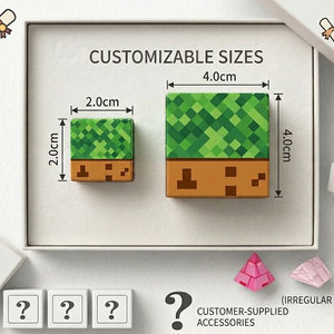 Cubo Sensorial STEM Fácil de Organizar, Bloques de Construcción Magnéticos del Bosque Primitivo para Niños - Product Image 5