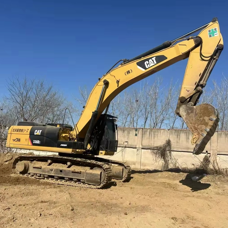 Original Old Excavator Used Caterpillar Mounted