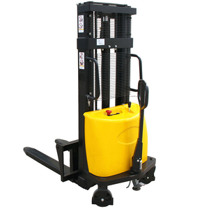 איכות גבוהה מזרן חשמלי מערם מלגזה למחצה חשמלי חדש המשמש עבור חנויות לתיקון מכונות מסעדות קמעונאיות - Product Image 2