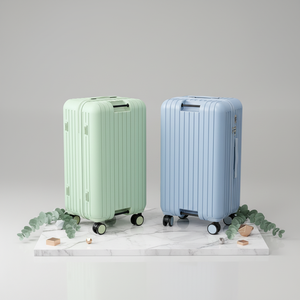 Valise de voyage grande capacité à prix d'usine avec serrure TSA, port USB, poignée en caoutchouc et roues silencieuses à 360° - Product Image 1