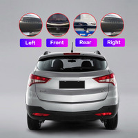 Système de caméra de recul universel pour voiture 360°, vision panoramique 1080P AHD, caméra avant et arrière, vision nocturne, étanche, image 3D, DVR