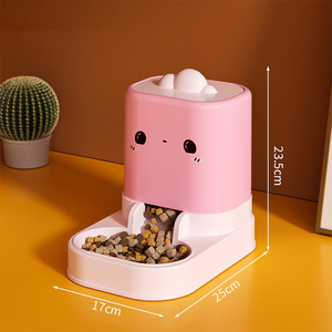 Nouvelle Fontaine à Eau et Distributeur de Nourriture Séparés pour Animaux – Anti-Taches de Menton – Vente en Gros - Product Image 3
