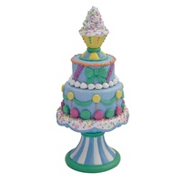 Résine Bonbons Ornements Gâteau figurine Festival Fête Fournitures Ornements Cadeaux De Noël