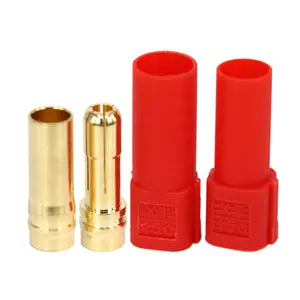 XT150 6mm Kırmızı Kadın Erkek Konnektörler RC LiPo Pil için