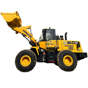 Used <b>Wheel</b> loader komatsu WA380 Construction Machinery 17Tons 90%new komatsu WA380 second hand Medium sized loader made in japan - Product Image 1