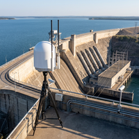 Sistema Profesional de Detección de Drones DR200-A, Detector de Señales de Drones con Alcance de 10KM, Banda Completa de 70MHz-6GHz para Seguridad Pública