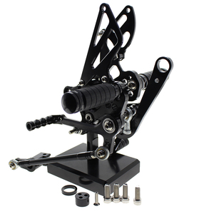 FXCNC Cnc Có Thể Điều Chỉnh Xe Máy Rearset Nhôm Foot Pegs Rearset Cho 08 Honda Cbr <span class=keywords><strong>600</strong></span> Rr Rearset Pegs - Product Image 1