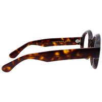 Grande monture de lunettes ronde en acétate mat vintage-Cadre vintage fait à la main avec lentilles en nylon multicolore et traitement de la texture