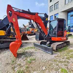 Mini-excavatrice d'occasion Kubota KX165-5 avec moteur EPA, modèle <span class=keywords><strong>KX</strong></span> 165-5, excavatrice sur chenilles d'occasion - Product Image 2
