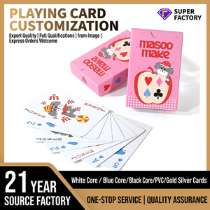 Cartes à jouer Masoo Make 62x87mm, coins arrondis, cartes de poker personnalisées pour jeux de cartes - Product Image 4