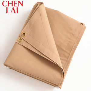 <span class=keywords><strong>Lona</strong></span> Impermeable para Exteriores, Toldo, Cubierta para Camión, Personalizada, 350gsm 400gsm 500gsm, Color Caqui Claro - Product Image 2
