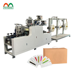 High speed paper carton box carry handle making machine Hot-melt adhesive glue paper handle machine for box
