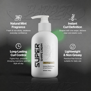 BARBERBATTLE Starker Halt Lockencreme Private Label Locken-Definiercreme für Männer Welliges Haar Super Shape Creme für Männer - Product Image 2