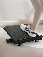 Wellshow Planche inclinée en acier réglable et portable pour le yoga, les squats de taille personnalisée et l'étirement du mollet