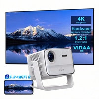Proyector de Videojuegos Inteligente Vidaa-TV Oficial, Full HD 1080P, Cine en Casa, 4K, Láser, para Reuniones, Wifi, Digital