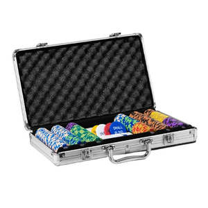 Jeu de jetons de poker en céramique personnalisés avec boîtier en aluminium pour jeux de casino Poignée de jetons <span class=keywords><strong>Composite</strong></span> Étanche pour événements Haut de gamme de luxe - Product Image 4