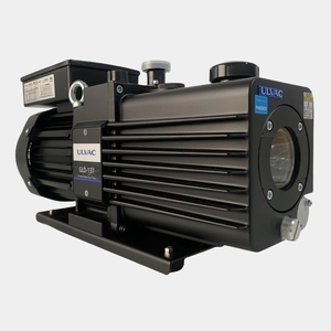 ปั๊ม ULVAC GLD-N137 ระบบระบายอากาศแบบหมุน 2 ระดับ ป้องกันการไหลย้อนกลับ พร้อมมอเตอร์ 4p หน้าแปลน KF25 - Product Image 1