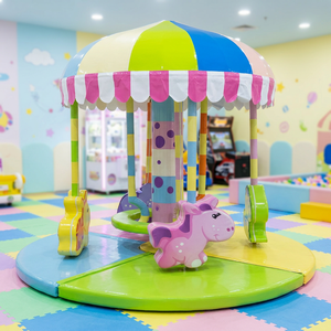 Electrical Kids Softplay Rocking Pens-Commercial Indoor Use 3-Piece Combo Set Vinyl & PVC Construction - Product Image 2