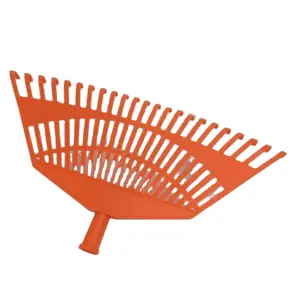 Yapu 뜨거운 판매 플라스틱 잎 그래버 갈퀴 잔디 레벨링 정원 도구 잡초 갈퀴