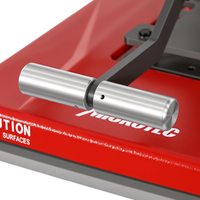 Presse à chaud manuelle MICROTEC Vector GCH-1620 16x20 à ouverture latérale pour t-shirts, impression DTF et sublimation avec pression réglable