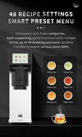 Machine à Infuser le Thé Électrique Multifonctionnelle Intelligente à 48 Réglages de Recettes pour Usage Commercial – Thé Blanc, Vert et Oolong
