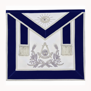 Service OEM et ODM Articles maçonniques de haute qualité Brodés à la main Tablier maçonnique Grand Lodge Master Disponible à bon prix - Product Image 1