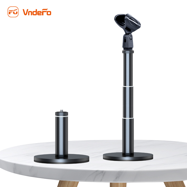 Heavy Duty Adjustable Tripod Desktop Microphone Stand Mic Stand Microphone