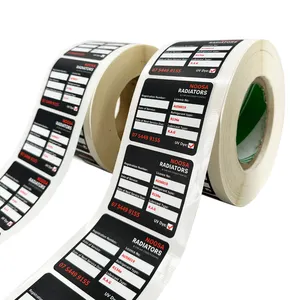 Personalized Medicine Brand Packing Tag Label Roll Printing Name Tamper Proof Plastic Sticker Labels For Packaging