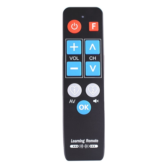 Labratek Big Button Universal TV Remote Control for Seniors Elderly, Works with Samsung, LG, Sony, Vizio Etc.