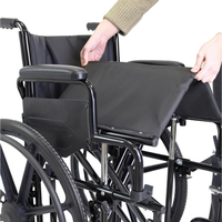 Silla de Ruedas Reforzada (225 kg), Ancha, Bariátrica, Plegable, con Doble Barra Transversal, Estructura de Acero, Garantía de 3 Años, PEPE Mobility P10038, Giratoria