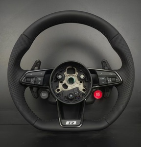 พวงมาลัยสไตล์ R-Line สำหรับ Audi A3 A4 A5 A6 S3 <span class=keywords><strong>S4</strong></span> S5 Q3 Q5 Q7 TT B9 8V <span class=keywords><strong>8W</strong></span> - Product Image 1