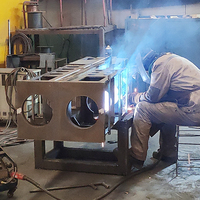 Fabrication de structures en acier sur mesure OEM/ODM, fabrication de bâtiments métalliques, cadres de soutien