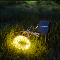 Guirlande lumineuse LED étanche à intensité variable pour extérieur, idéale pour décorations de mariage, type tube