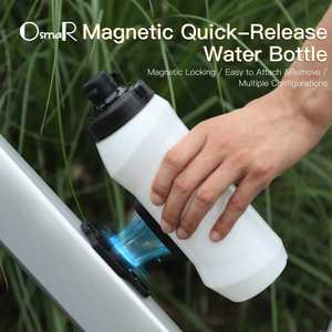 Nouvelle bouteille d'eau magnétique <span class=keywords><strong>pour</strong></span> vélo avec boucle à dégagement rapide, en PP, personnalisée <span class=keywords><strong>pour</strong></span> le cyclisme et les spor - Product Image 2